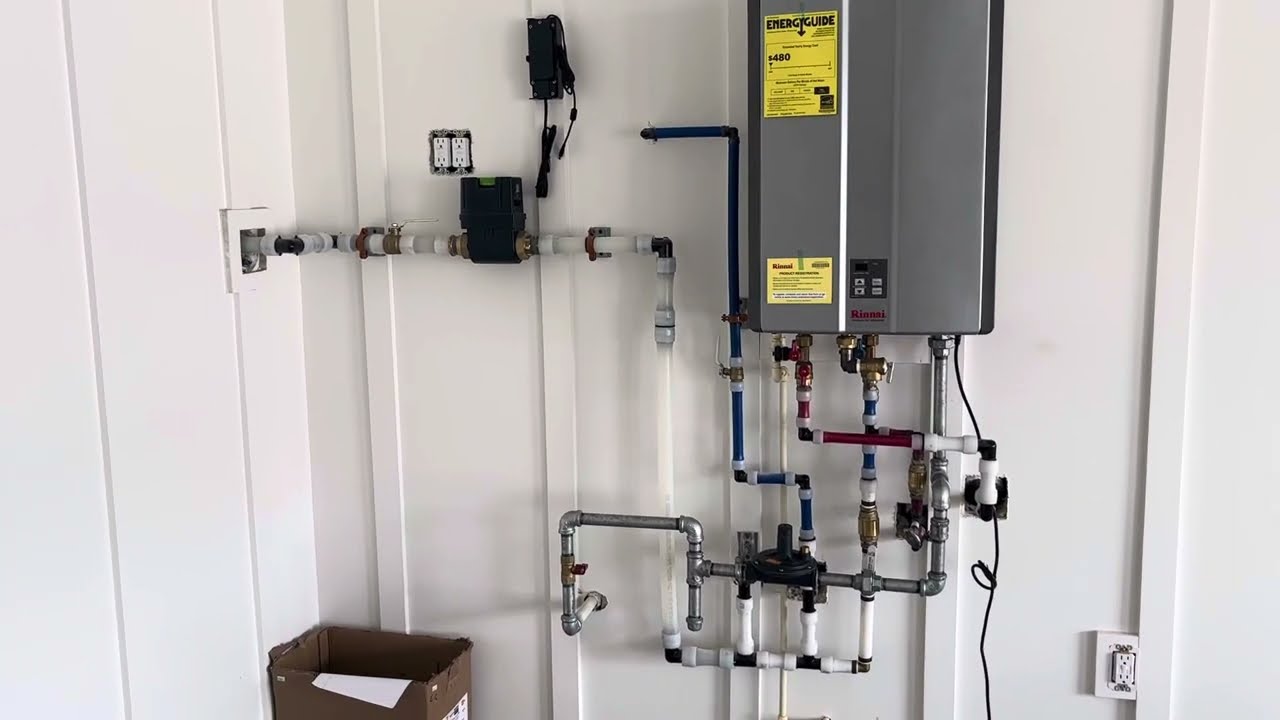 Tankless Water Heater Installation in Chico